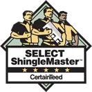 CertainTeed Select ShingleMaster badge